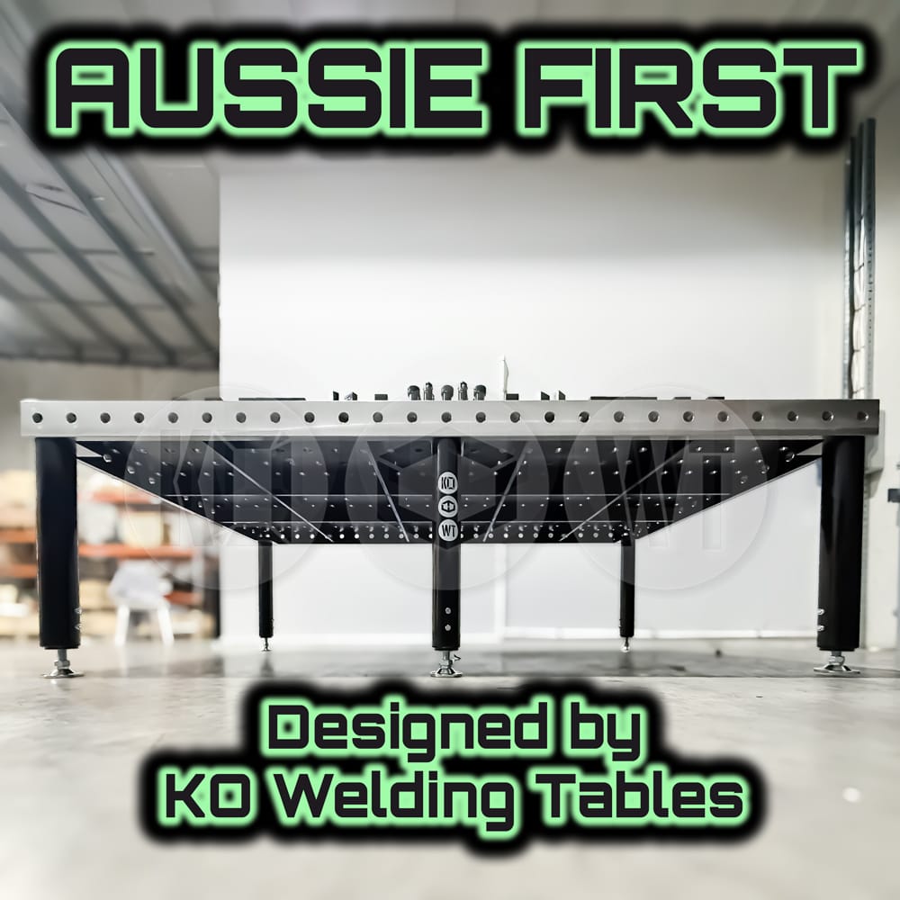 K28 CoreBase 2.5m raw steel underside detail